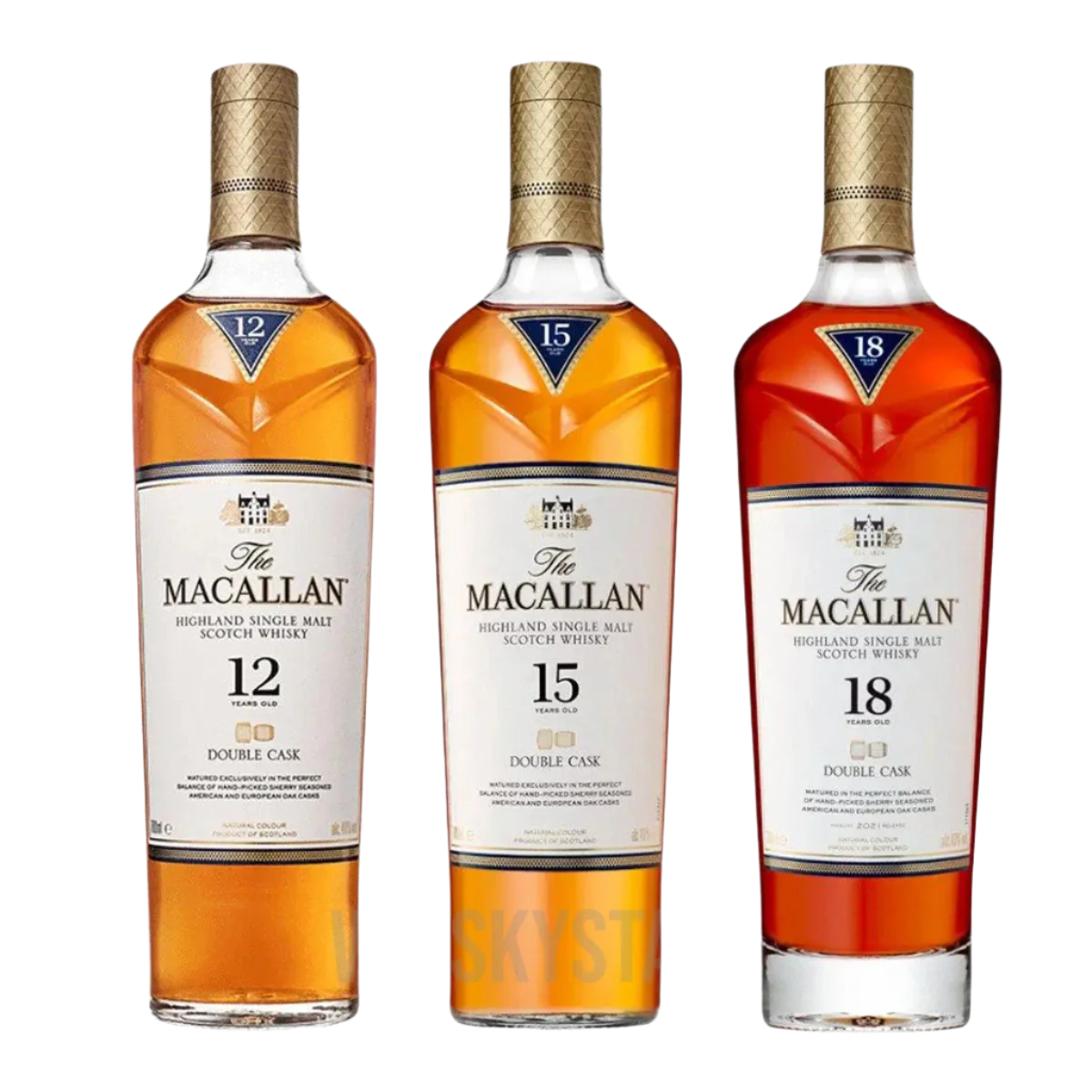 Oplev Elegancen i The Macallan Double Cask Trilogy – Eksklusiv Smagningssæt