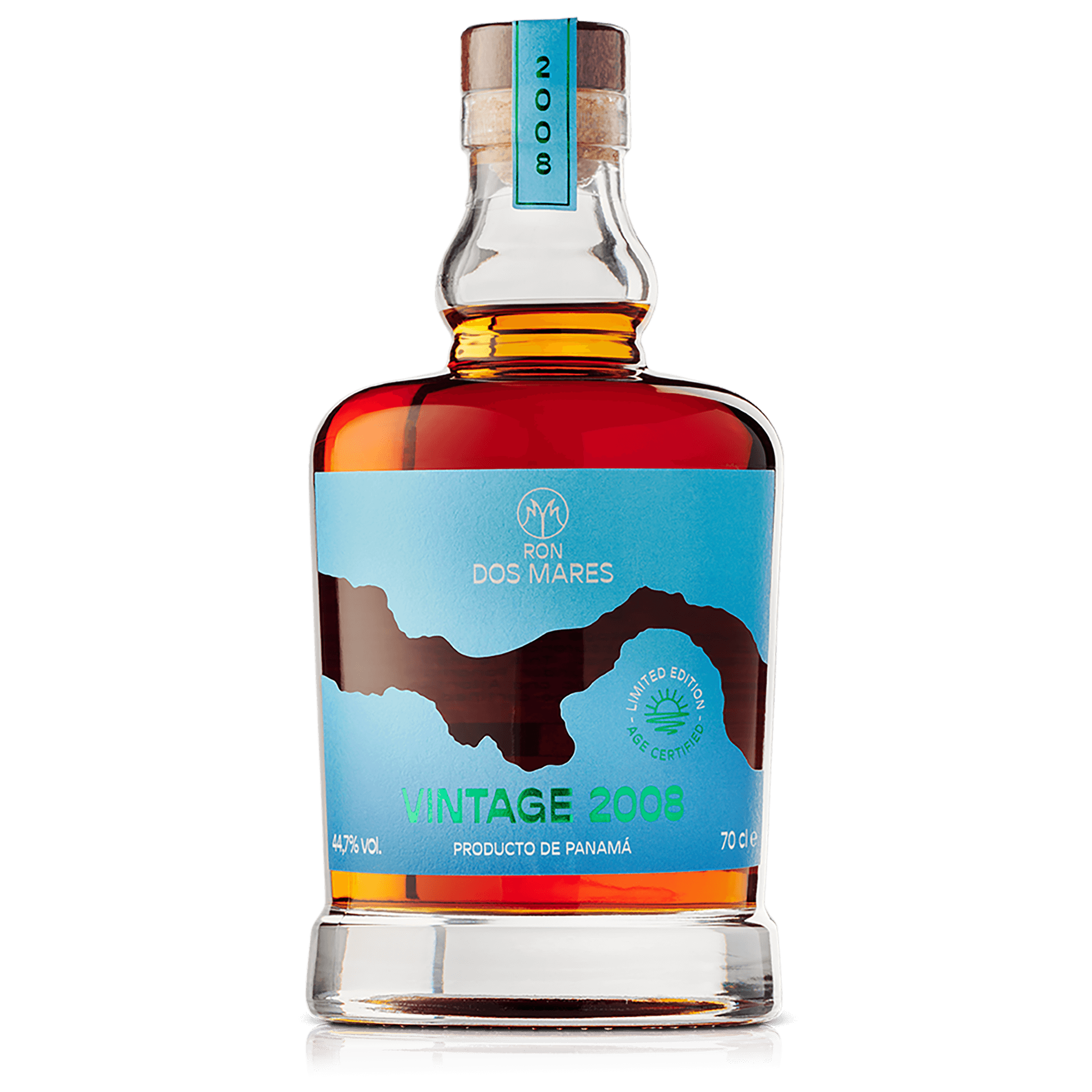 Ron Dos Mares Vintage 2008 – 16 Års Lagret Elegance fra Panama