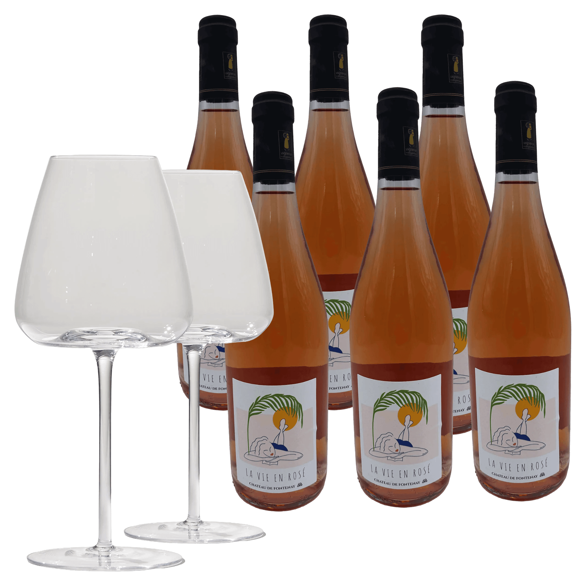 En perfekt gave til mor: La Vie en Rosé og Brilliant Blanco glas