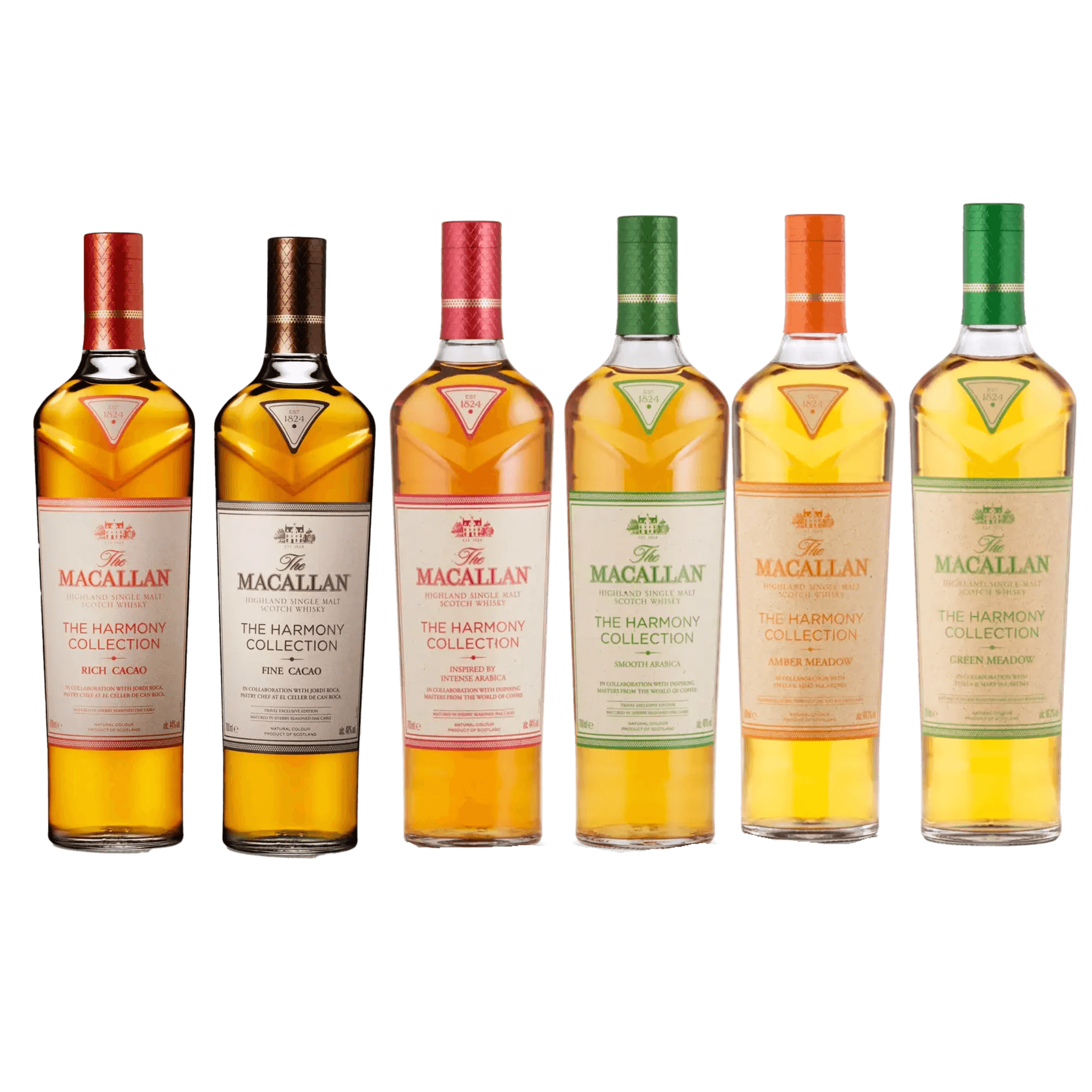 Oplev Smagsrigdommen i The Macallan Harmony Collection – Eksklusivt Smagningssæt