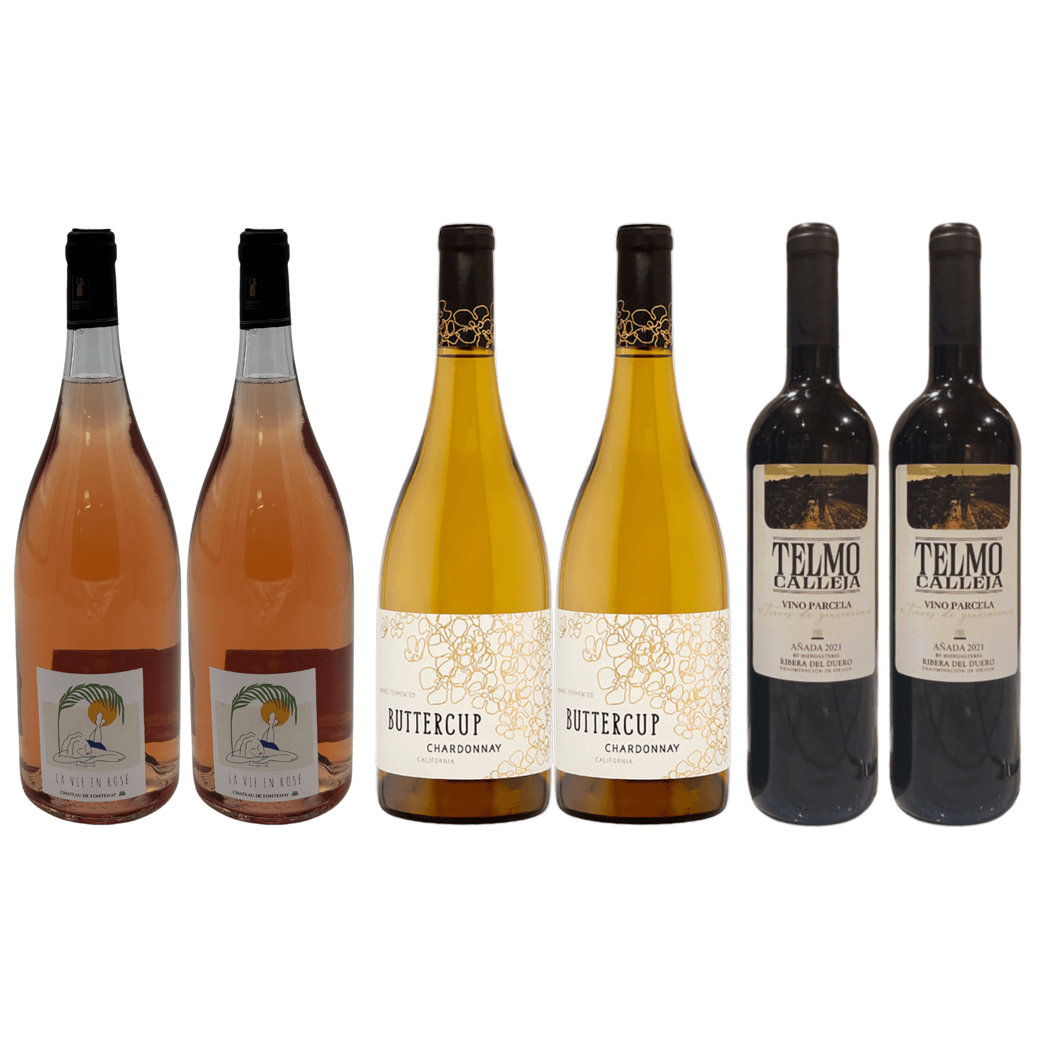 En velkomponeret vinoplevelse: Smagekasse med rød, hvid og rosé