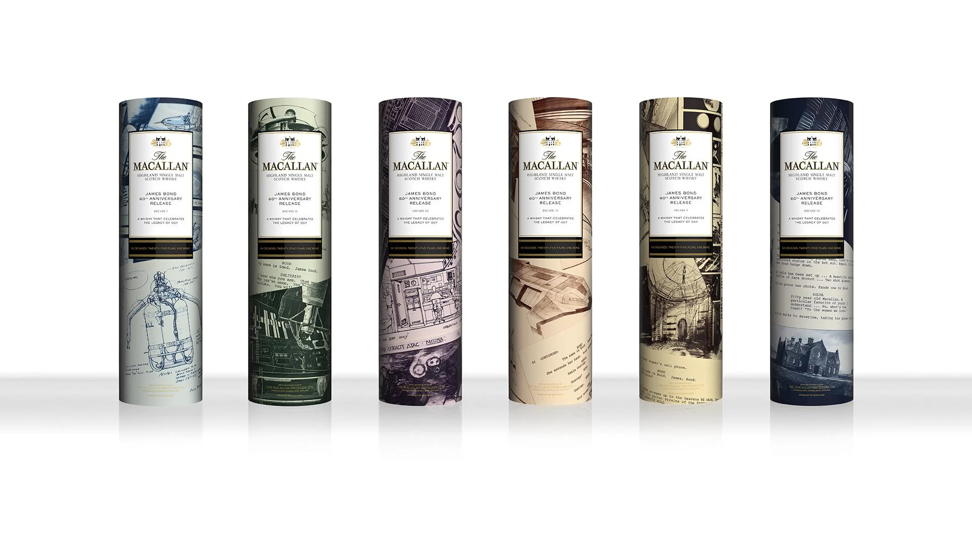 THE MACALLAN JAMES BOND 60TH ANNIVERSARY RELEASE