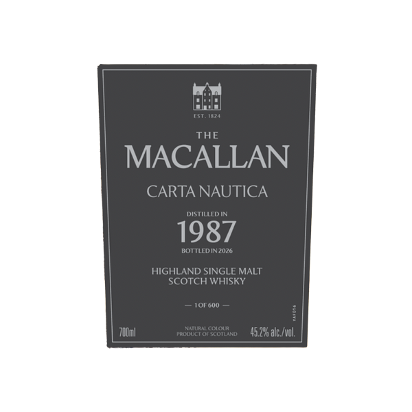Macallan 1987 Carta Nautica Single Malt Scotch Whisky