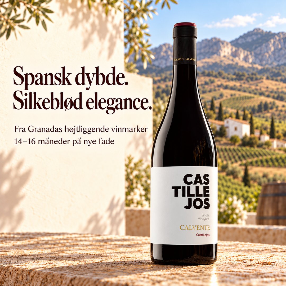 castillejos granada calvente vin spansk rødvin