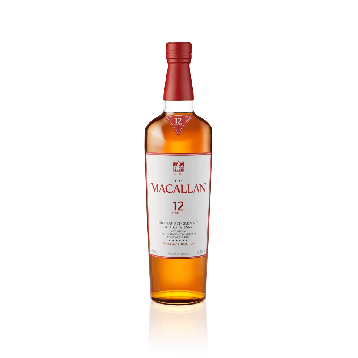 Macallan 12 Years Old Sherry Oak - New Design