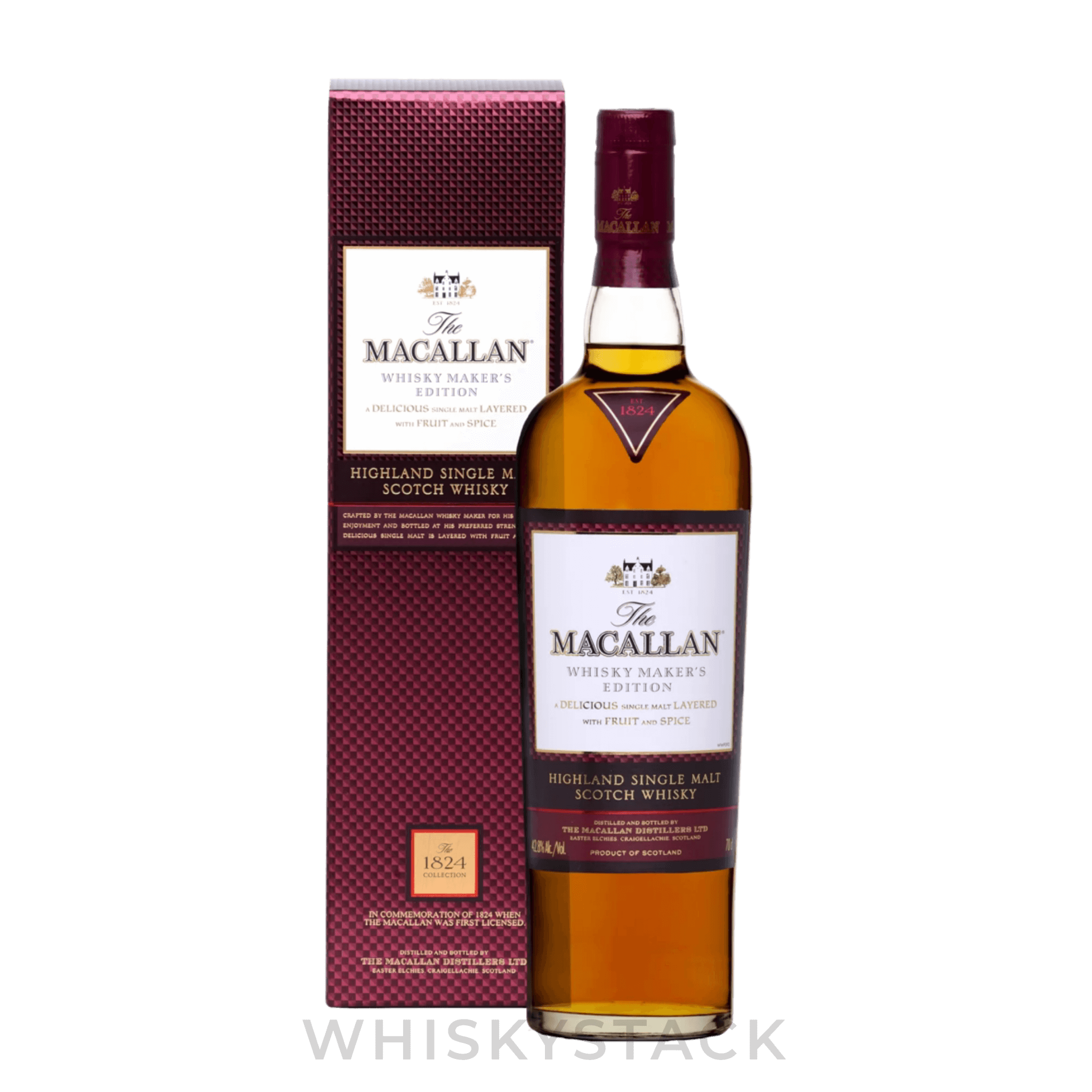 The Macallan Whisky Maker’s Edition Flaske og Boks