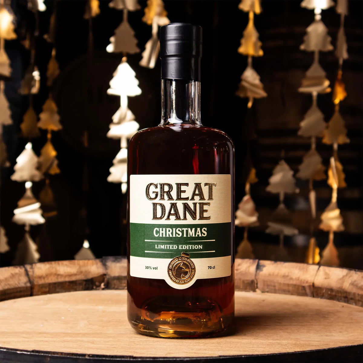 Great Dane Christmas Rom miljø