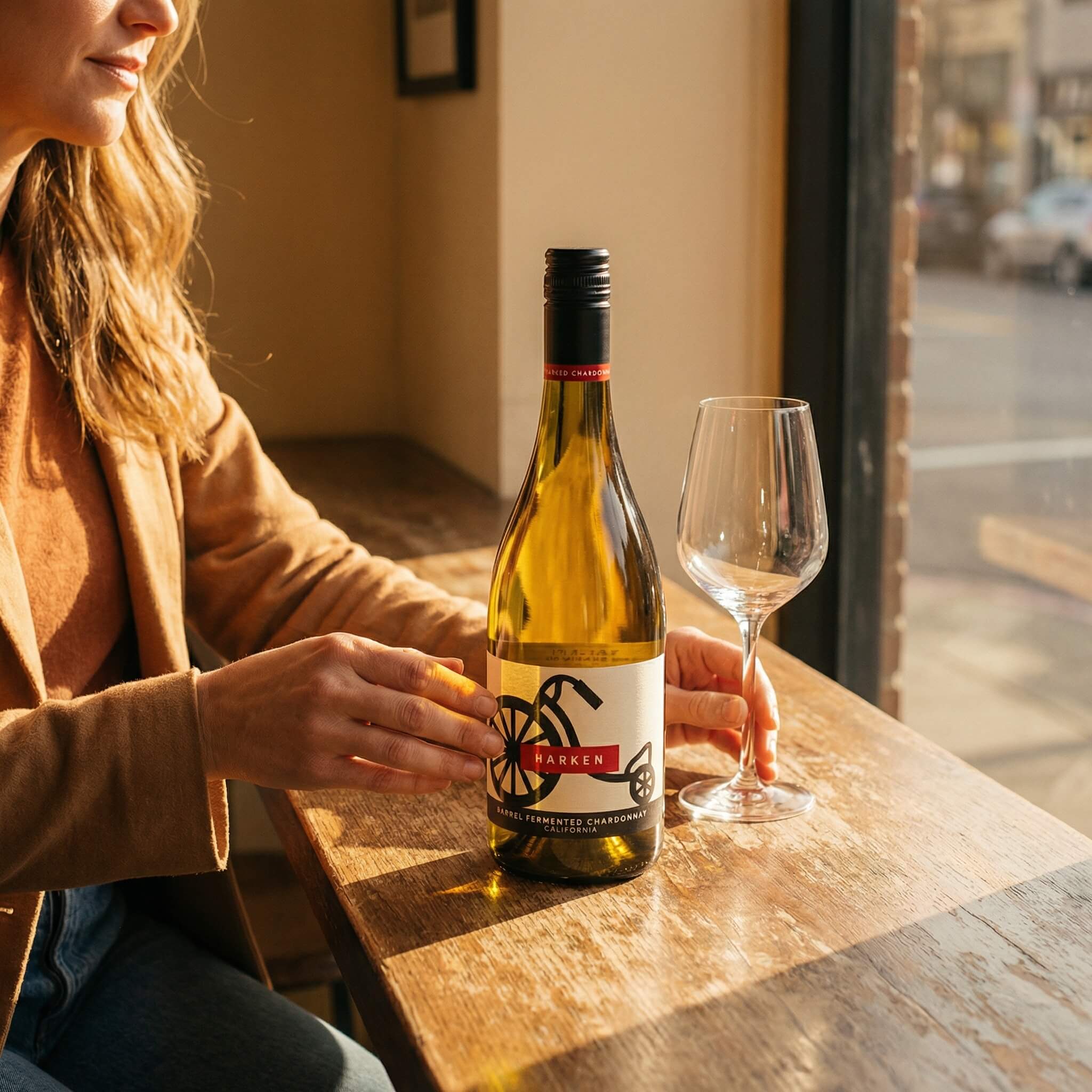 Harken 2024 Chardonnay Woman Scene Whiskystack