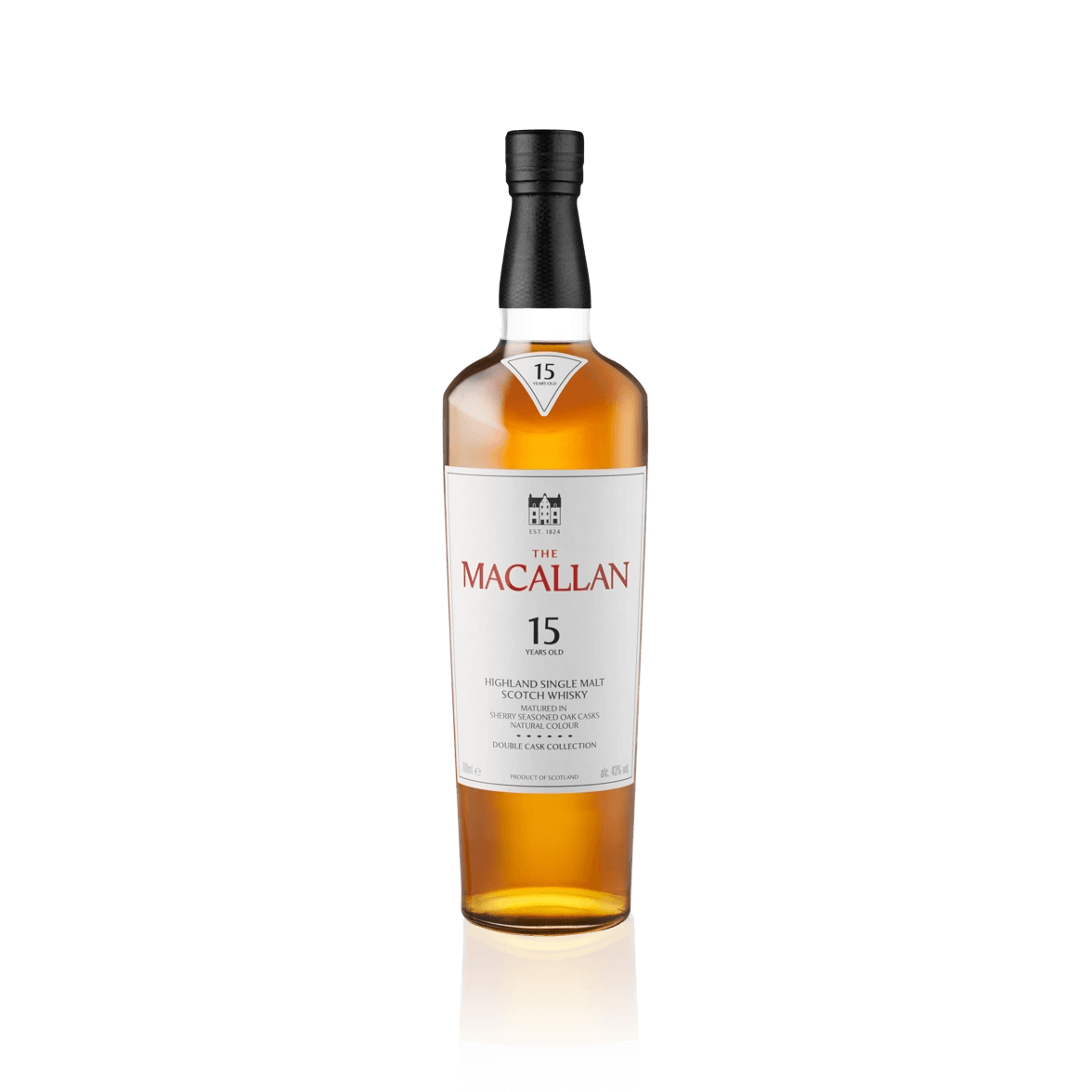 Macallan 15 Years Old Double Cask Flaske