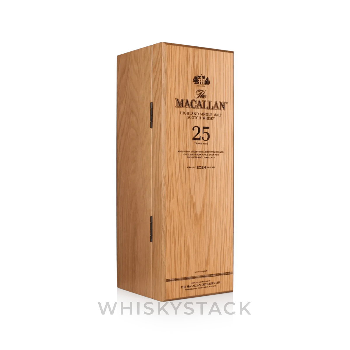 The Macallan Sherry Oak 25 Years Old – 2024 Release Boks