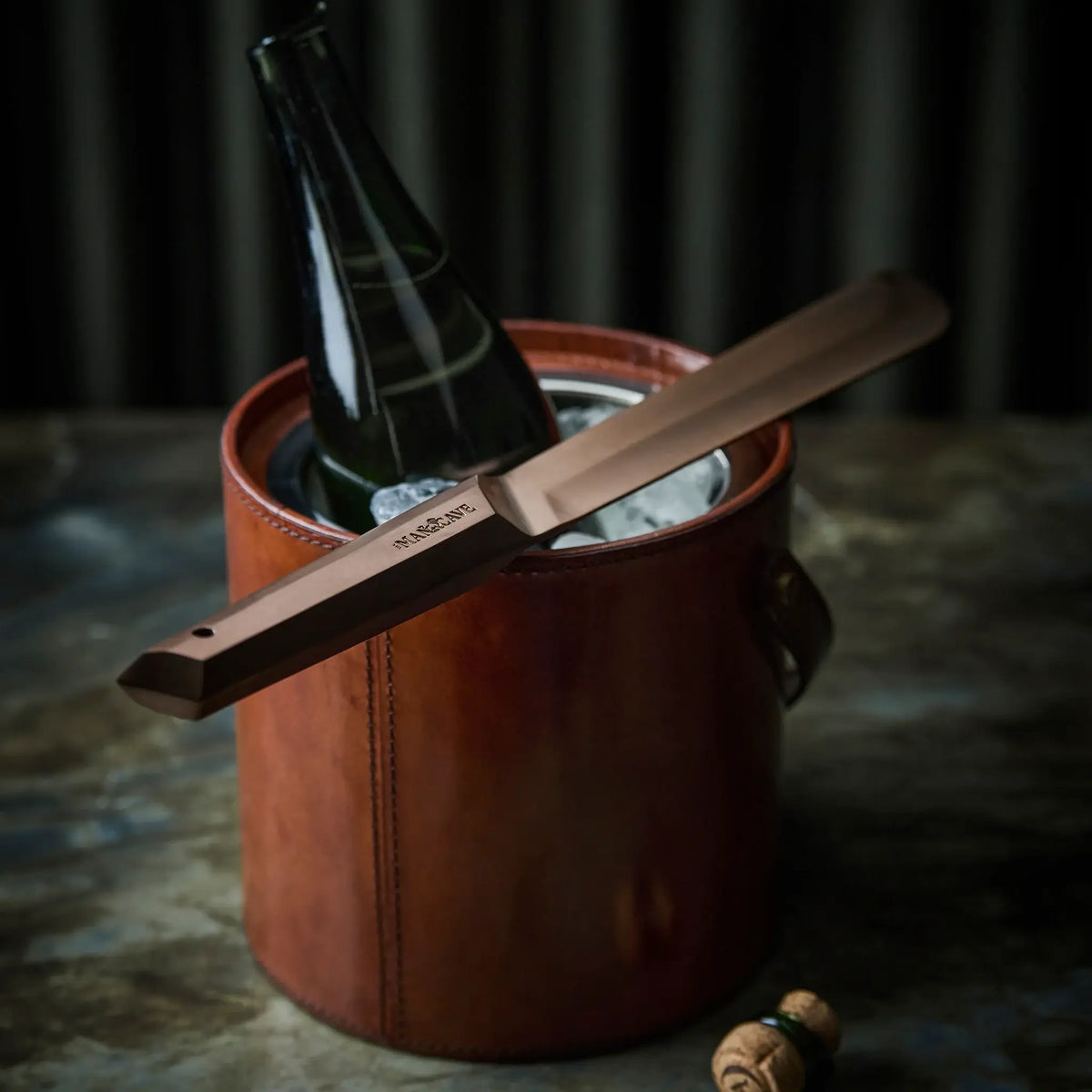 Lucien Roguet Grand Cru Champagne-provningspaket (5 fl.) + GRATIS Royal Champagnesabel