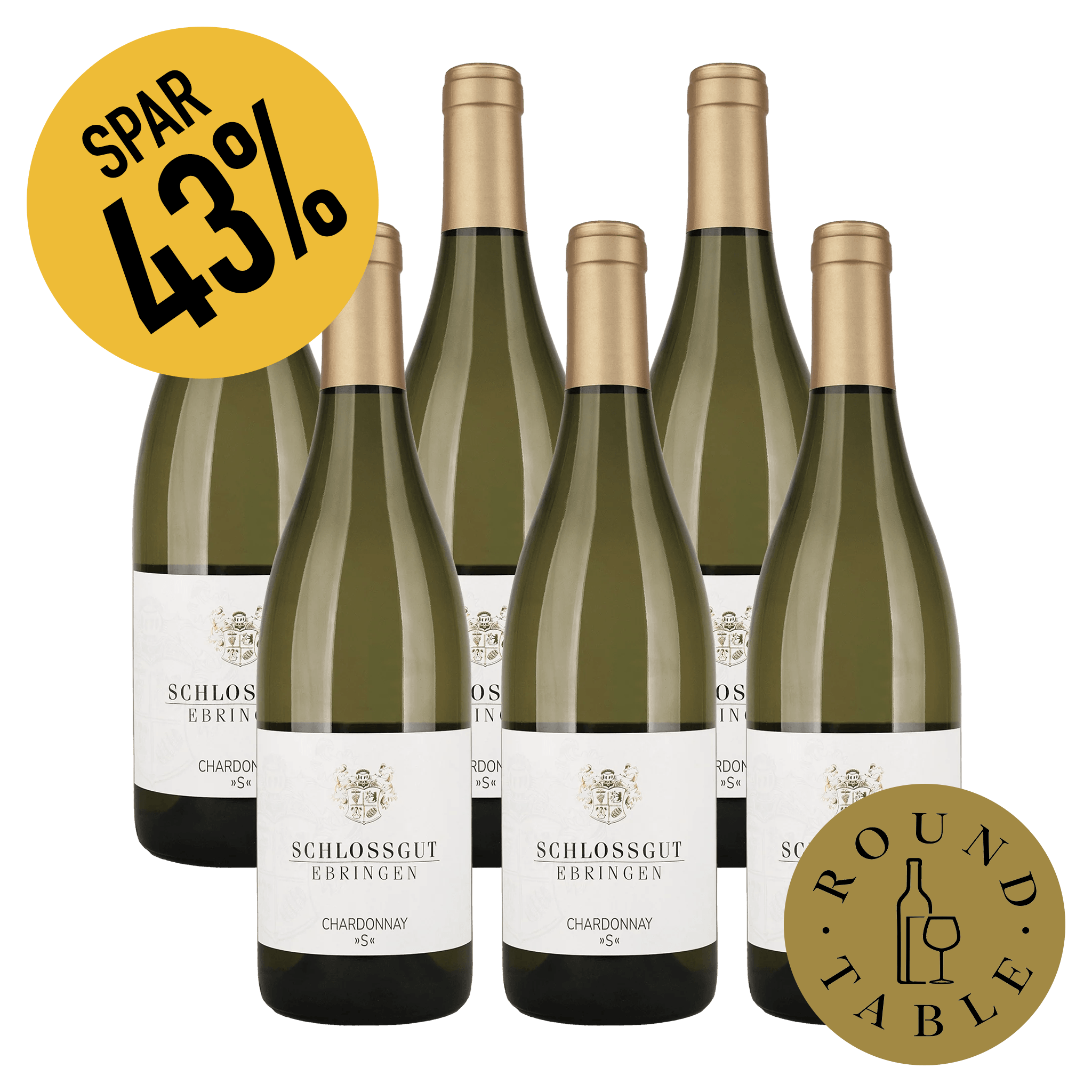 Schlossgut Ebringen Chardonnay “S” 2023 – Vitt vin från Baden