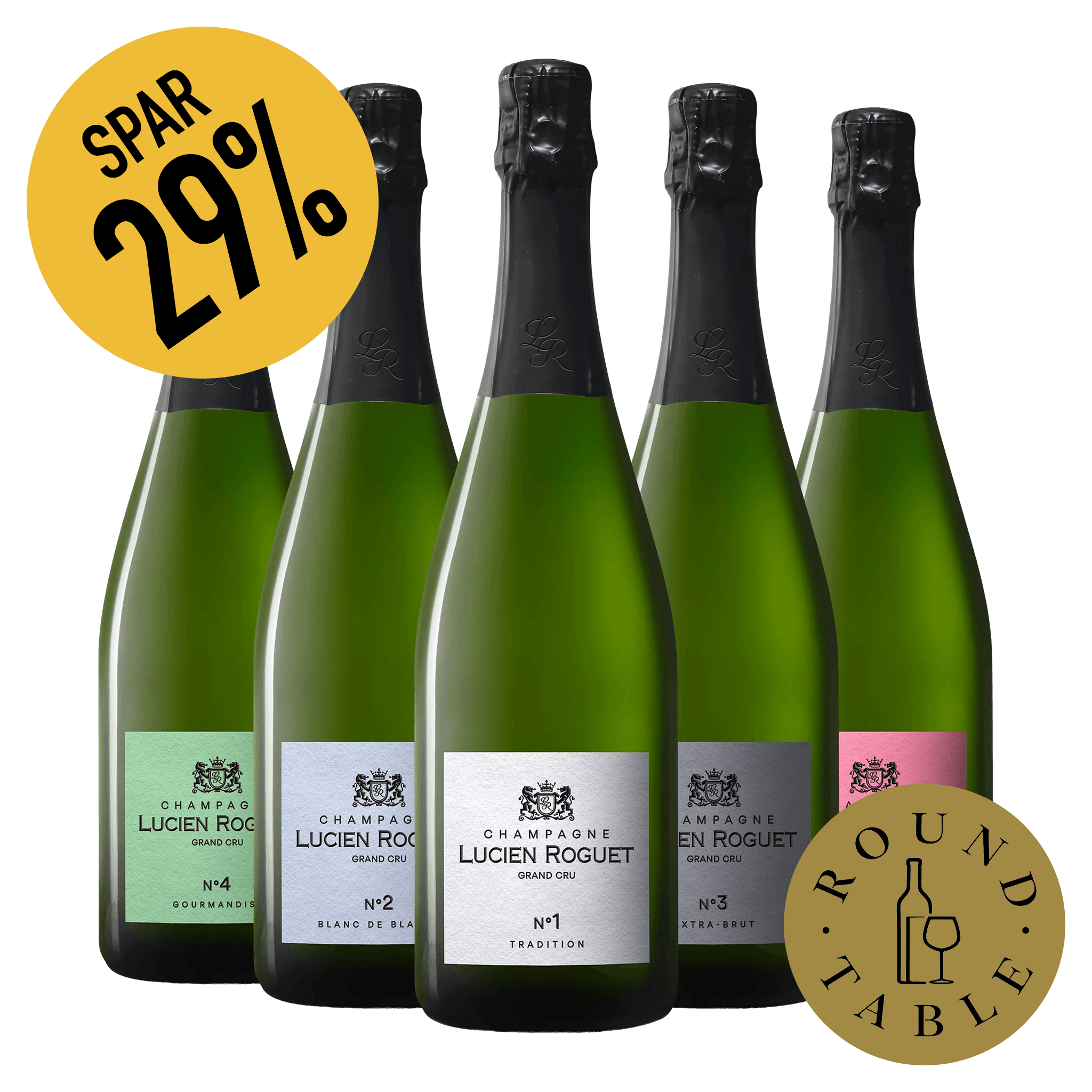 Smakpaket: Lucien Roguet Grand Cru Champagne