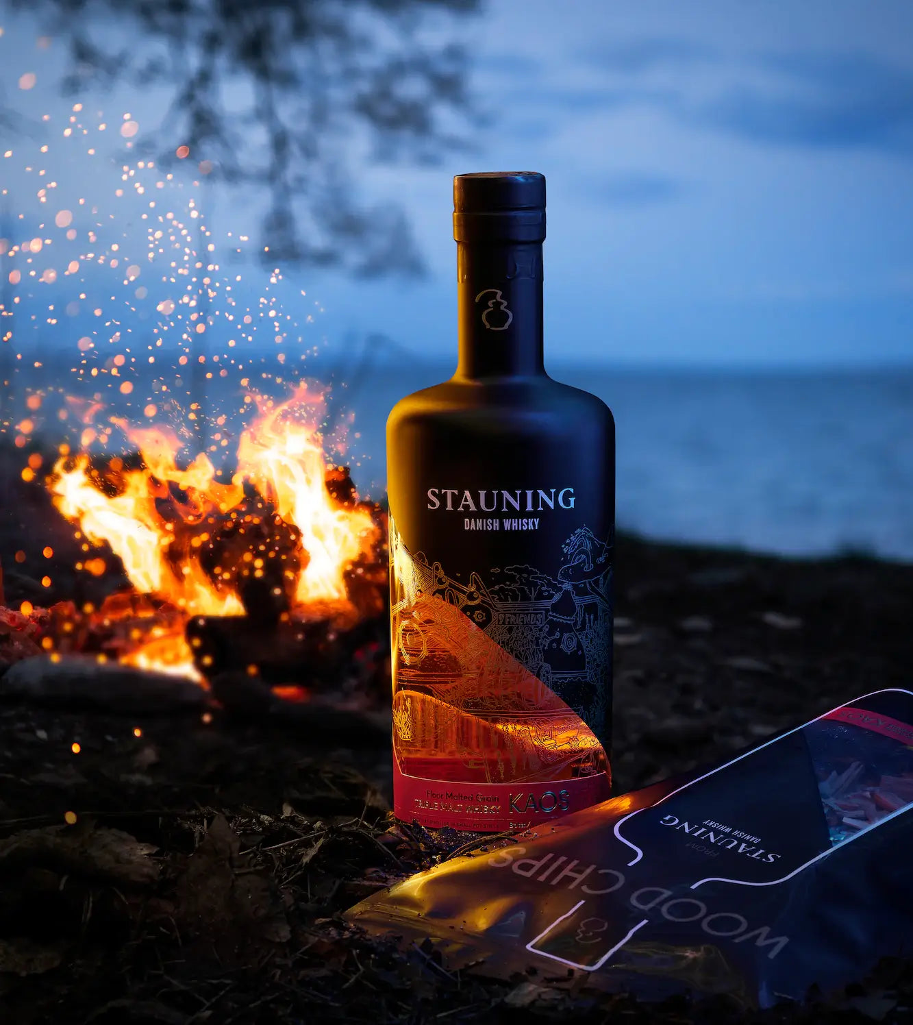Stauning røgflis 250g – Røgsmag fra danske whiskyfade