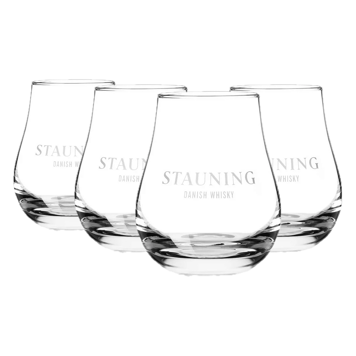 4 stk. Stauning Whisky Glas (25 cl.) Whiskystack