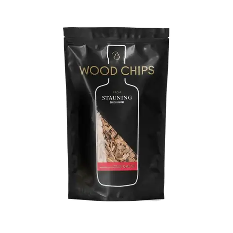 Stauning røgflis 250g – Røgsmag fra danske whiskyfade