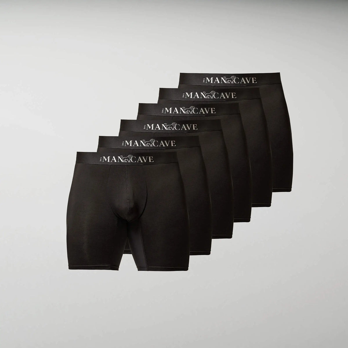 The Mancave Bambus Boxershorts 6-pak