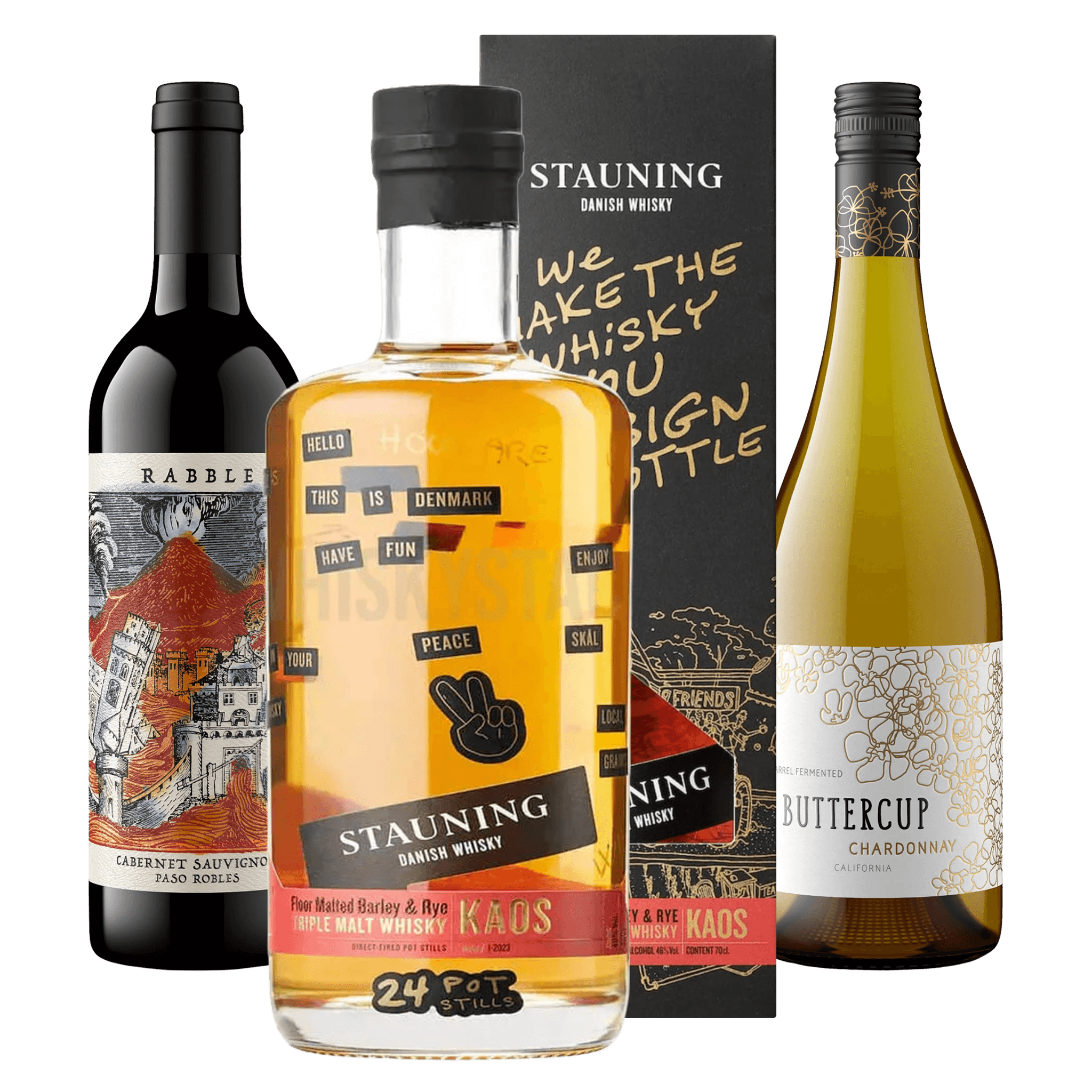 Smakpaket: Favoritvin med Dansk Whisky