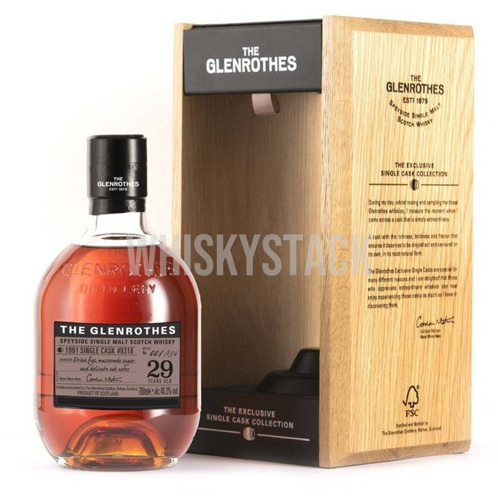 Glenrothes 29 Years Old Single Cask – En sjælden perle for whiskyelskere