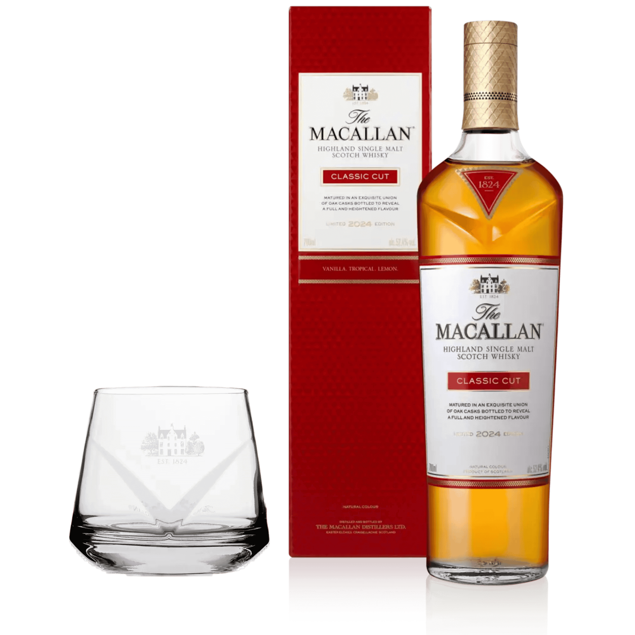 Oplev The Macallan Classic Cut 2024 – Eksklusiv Whisky med Gratis Tumbler Glas