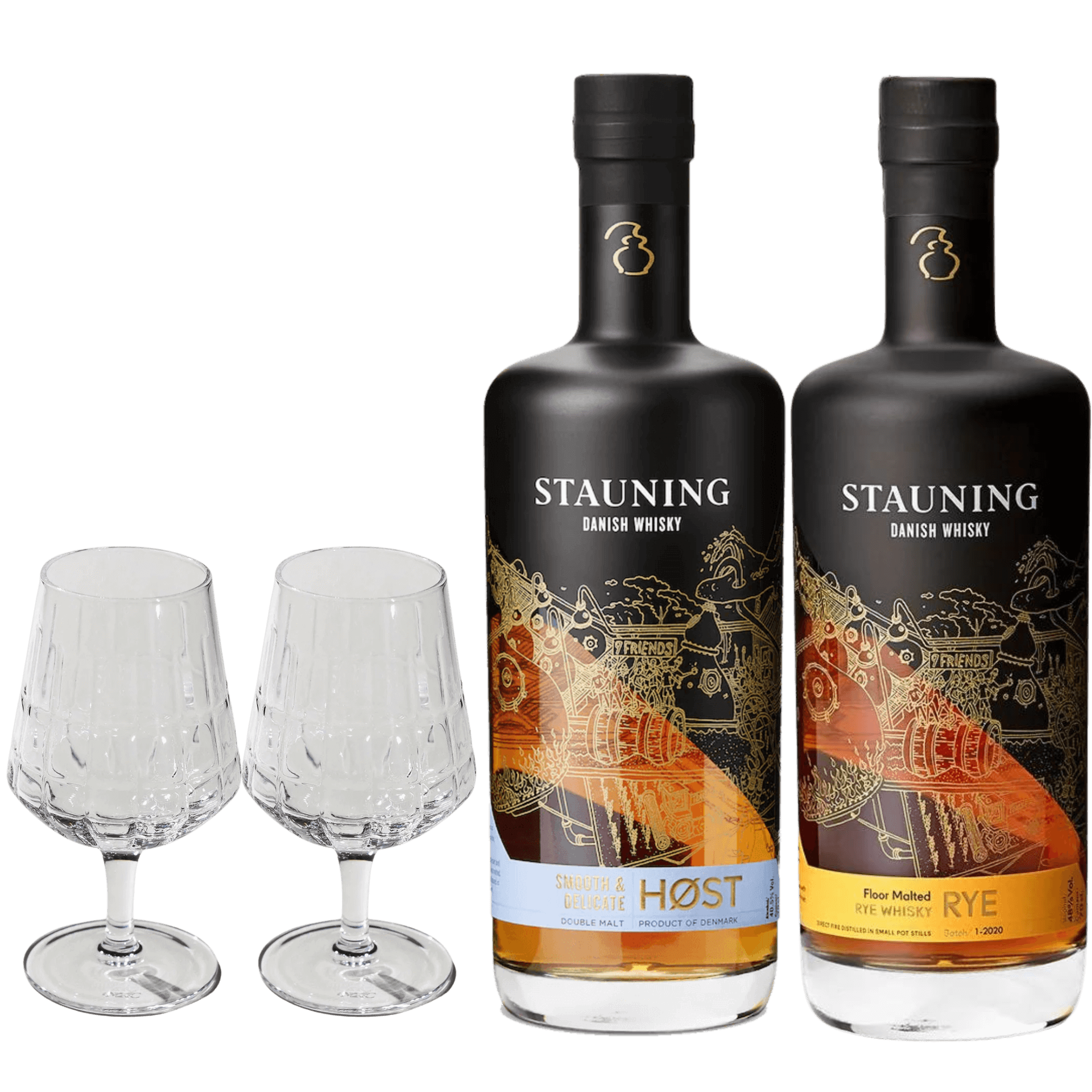 Eksklusiv Whiskyoplevelse med Stauning Høst & Rye og The Bullet Whiskyglas