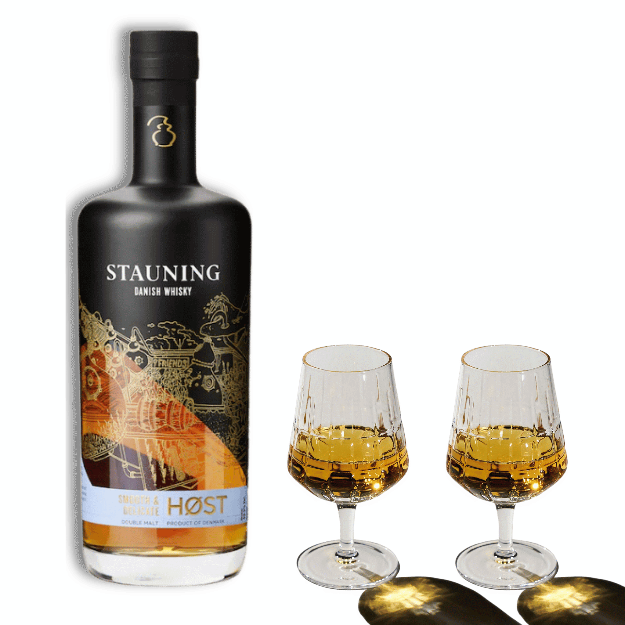 Den perfekte gave til whiskyelskeren: Stauning Høst + Bullet Glas