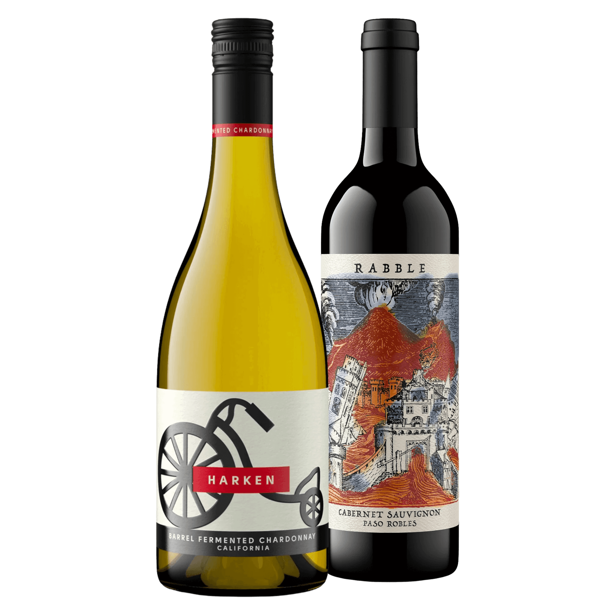 Smagfuld Californiensk Vinoplevelse: Harken Chardonnay & Rabble Cabernet