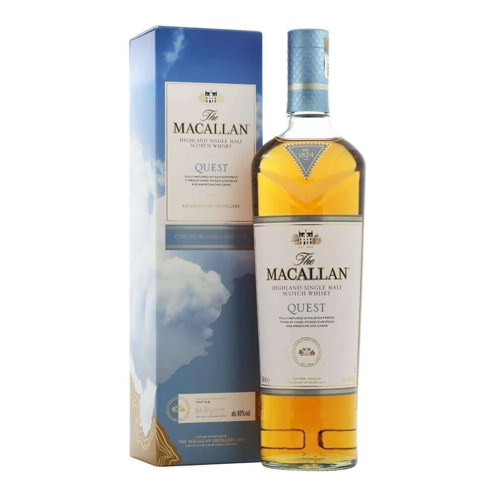 En livlig whiskyoplevelse: The Macallan Quest 1 Liter anmeldelse