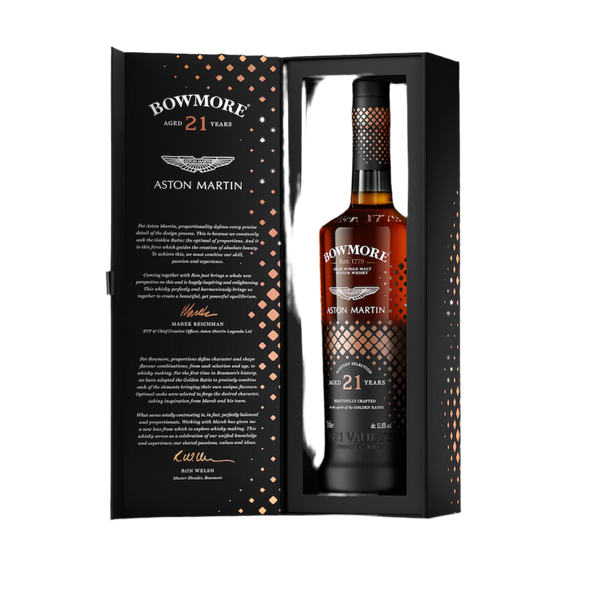 Bowmore Masters Selection 21 år gammal, utgåva ett