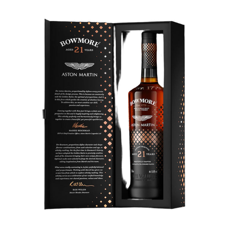 Bowmore Masters Selection 21 år gammal, utgåva ett