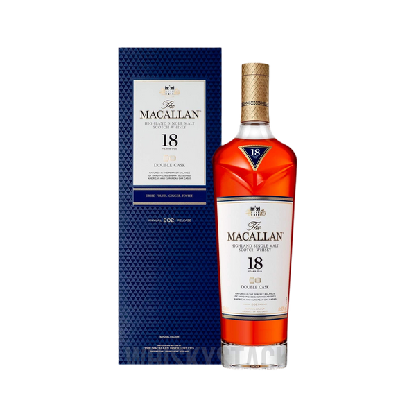 Macallan 18 år gammal dubbelfat 2021