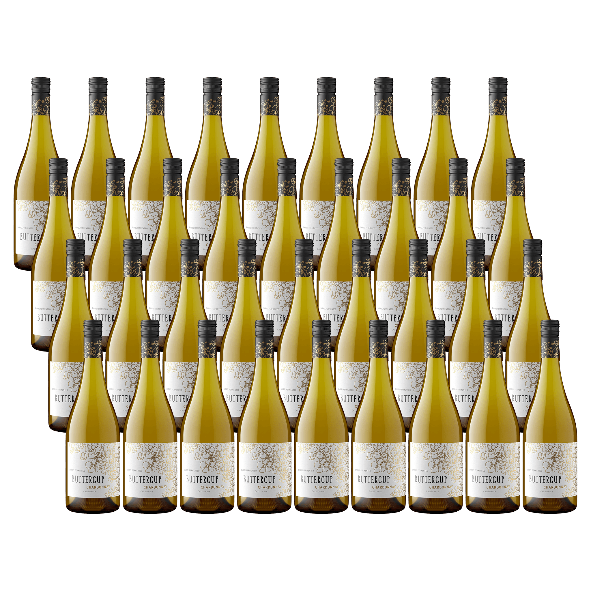 Buttercup Chardonnay 2024 Whiskystack 36 bottles