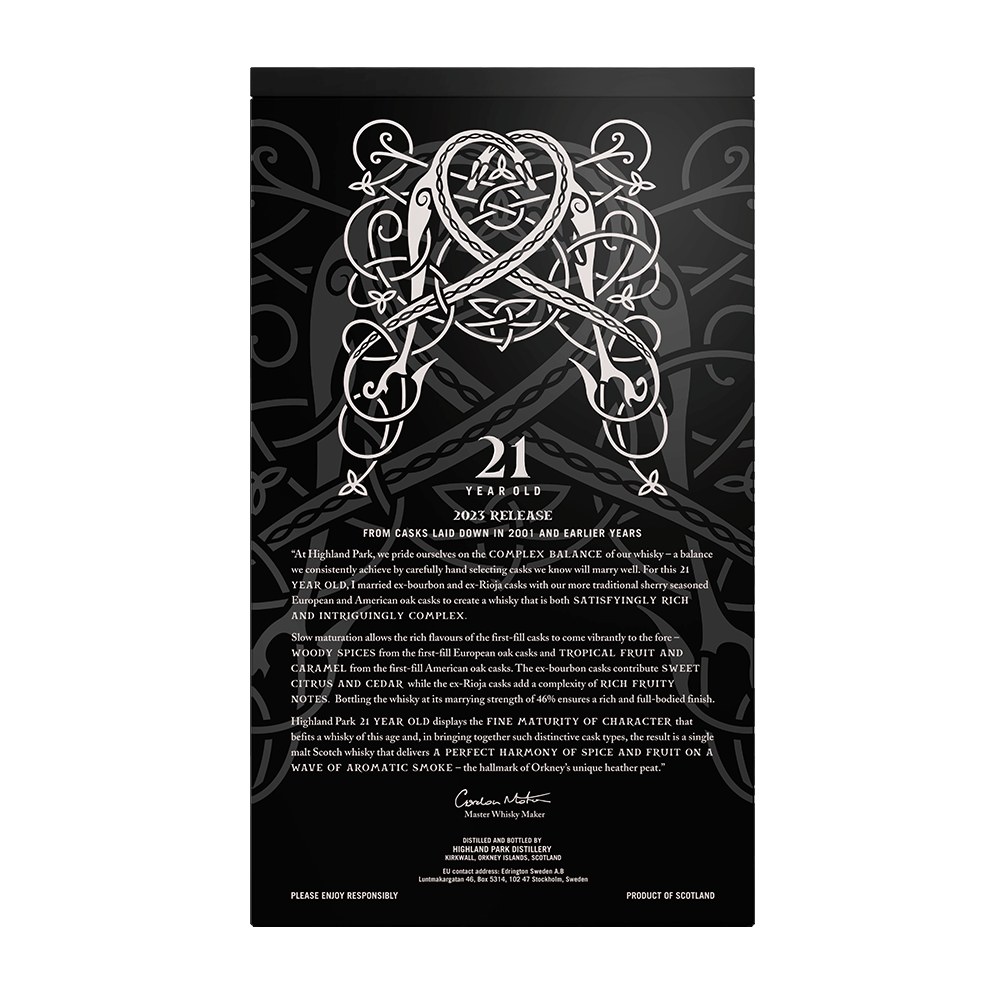 Highland Park 21 Year Old - 2023 Release