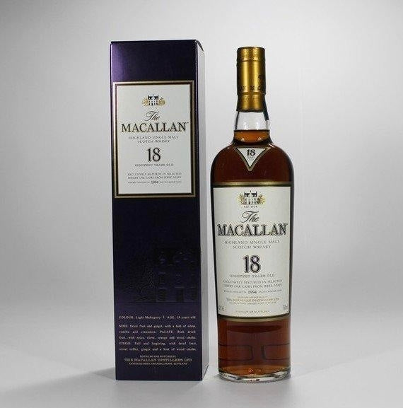 Macallan 18 år gammal Sherry Oak - 1994