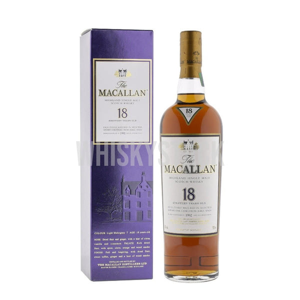 Macallan 18 år gammal - Sherry Oak - 1992