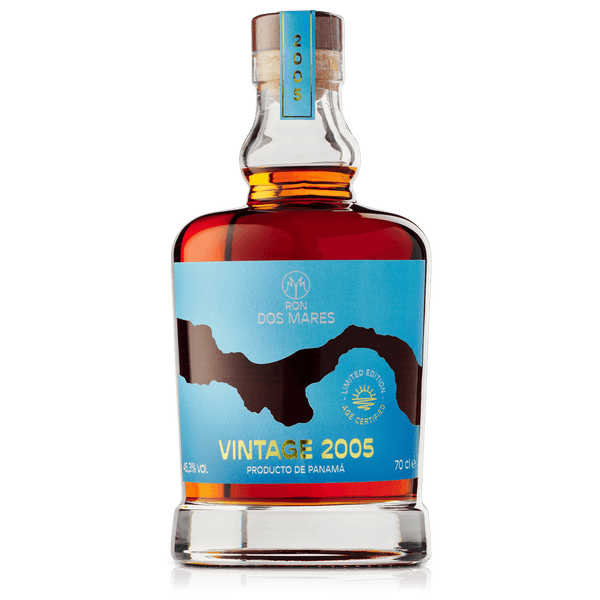Ron Dos Mares Vintage 2005 Vintage Limited Edition 19 År Panama Rom Flaske