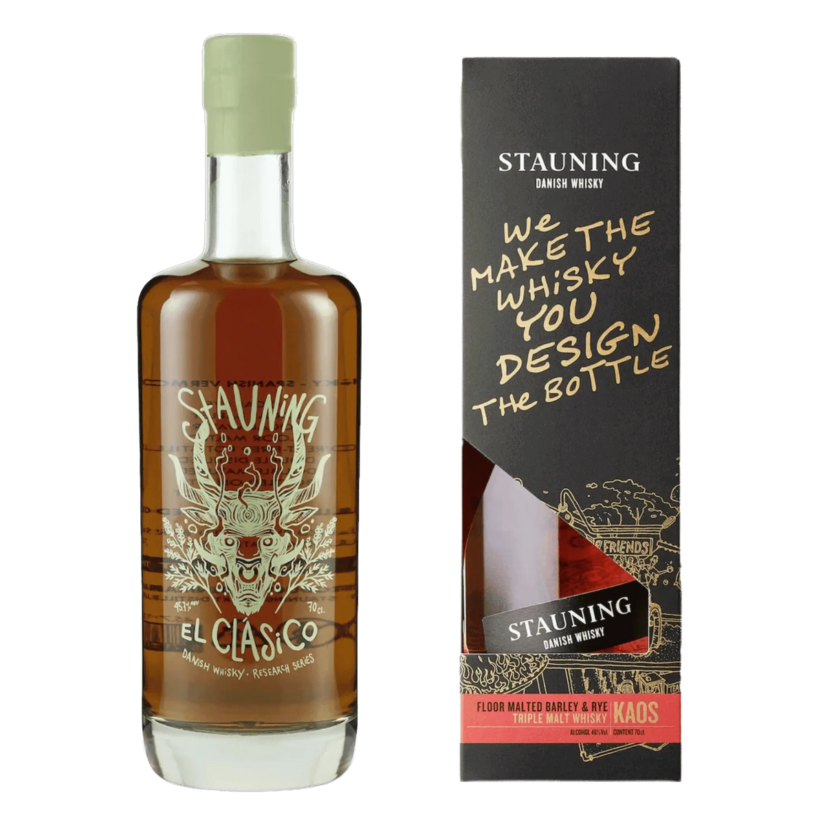 Stauning Kaos Design Your Edition og Stuning Stauning El Clásico