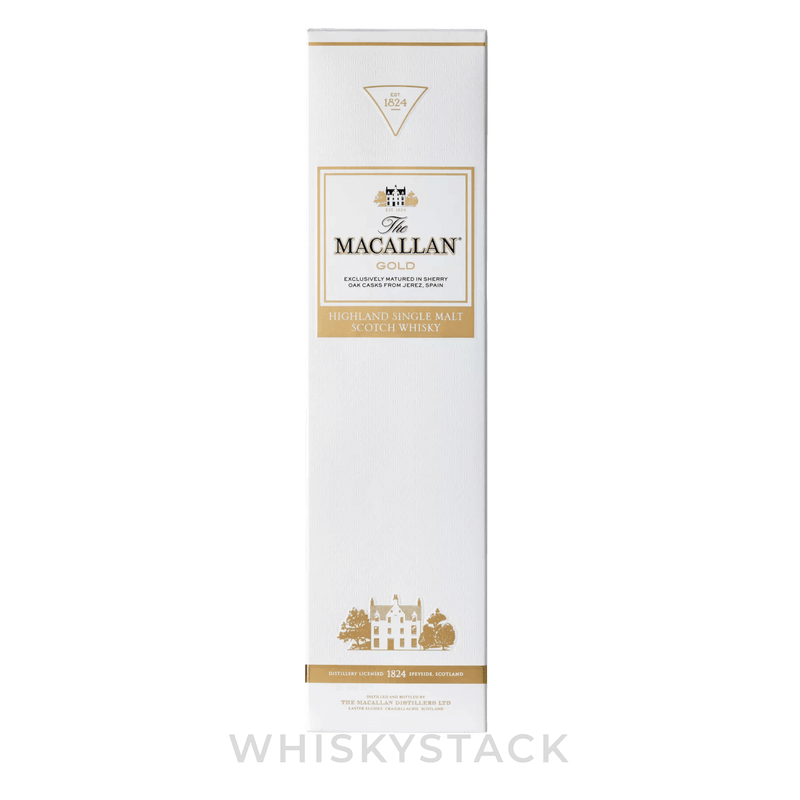 The Macallan Gold Whisky – White Box Edition 70 cl Æske