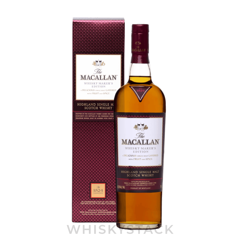 The Macallan Whisky Maker’s Edition Flaske og Boks