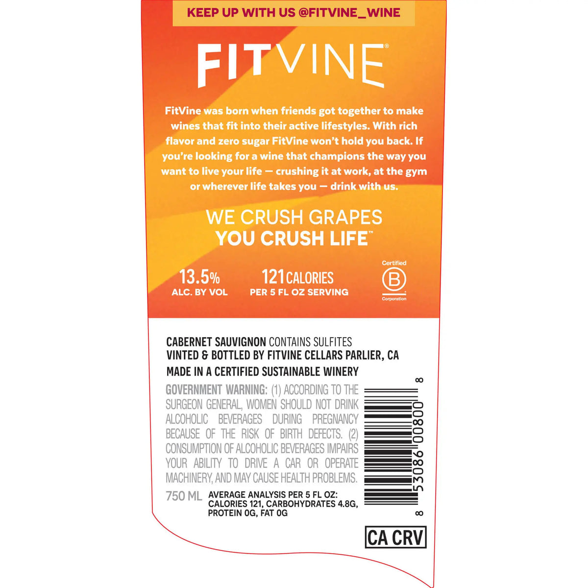 FitVine Cabernet Sauvignon Whiskystack