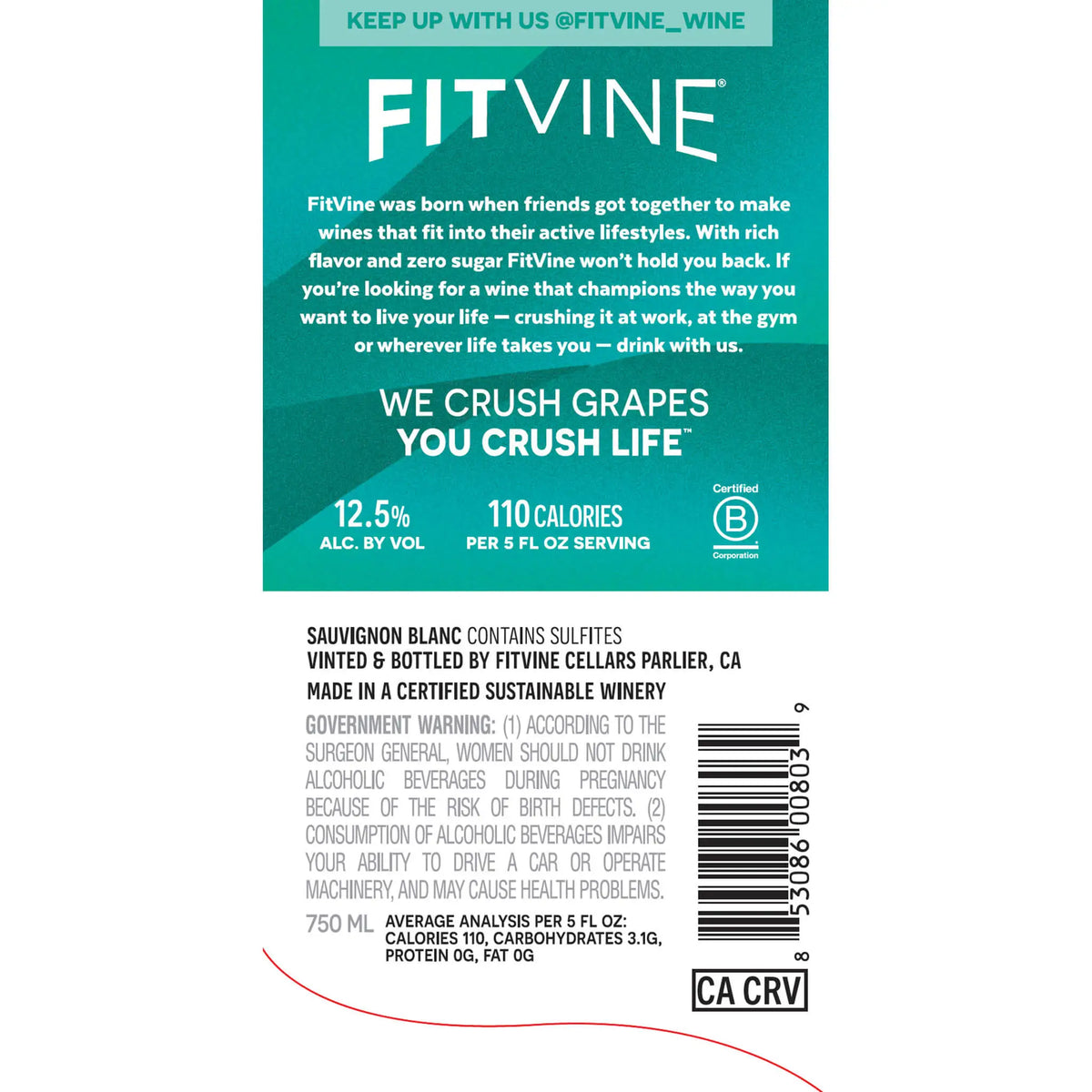 FitVine Sauvignon Blanc Whiskystack