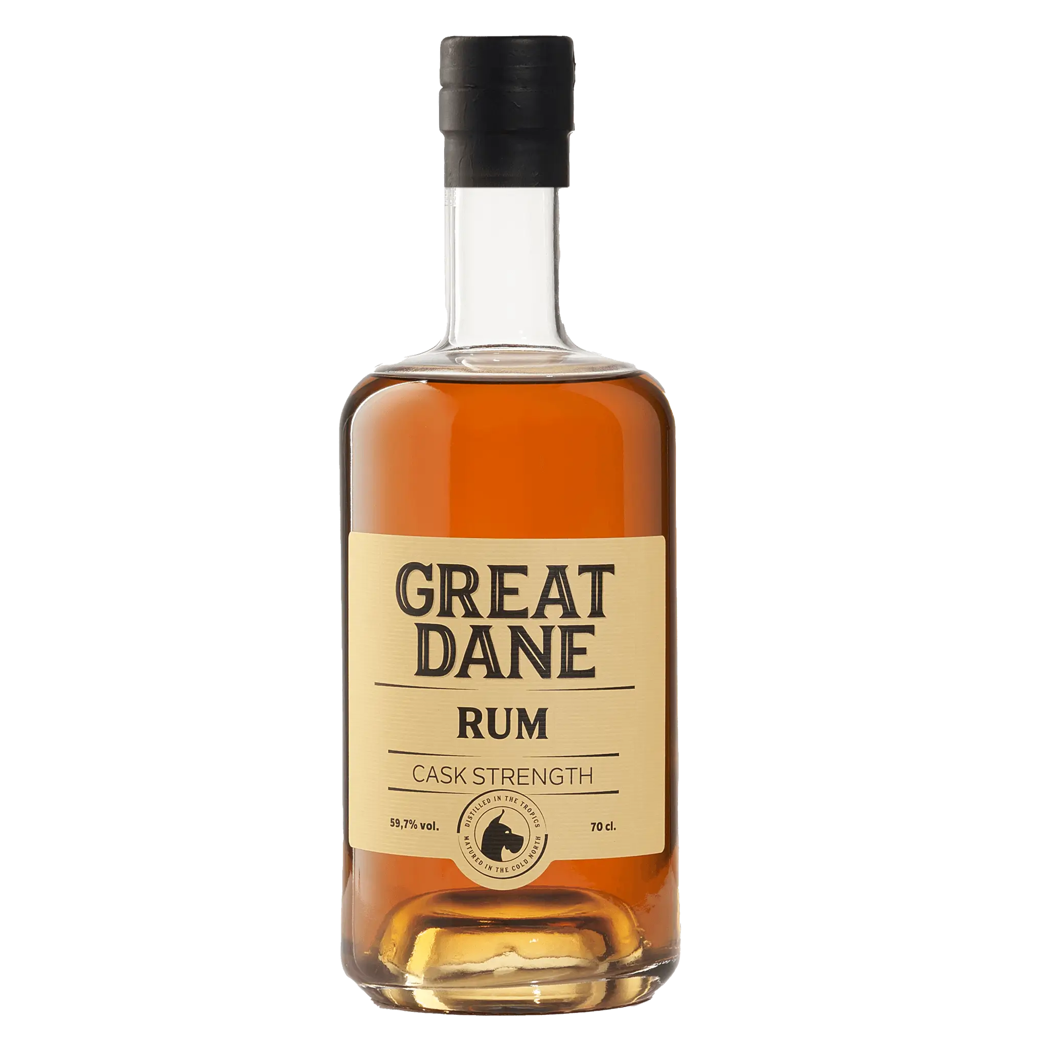 Great Dane Cask Strength Rom Flaske
