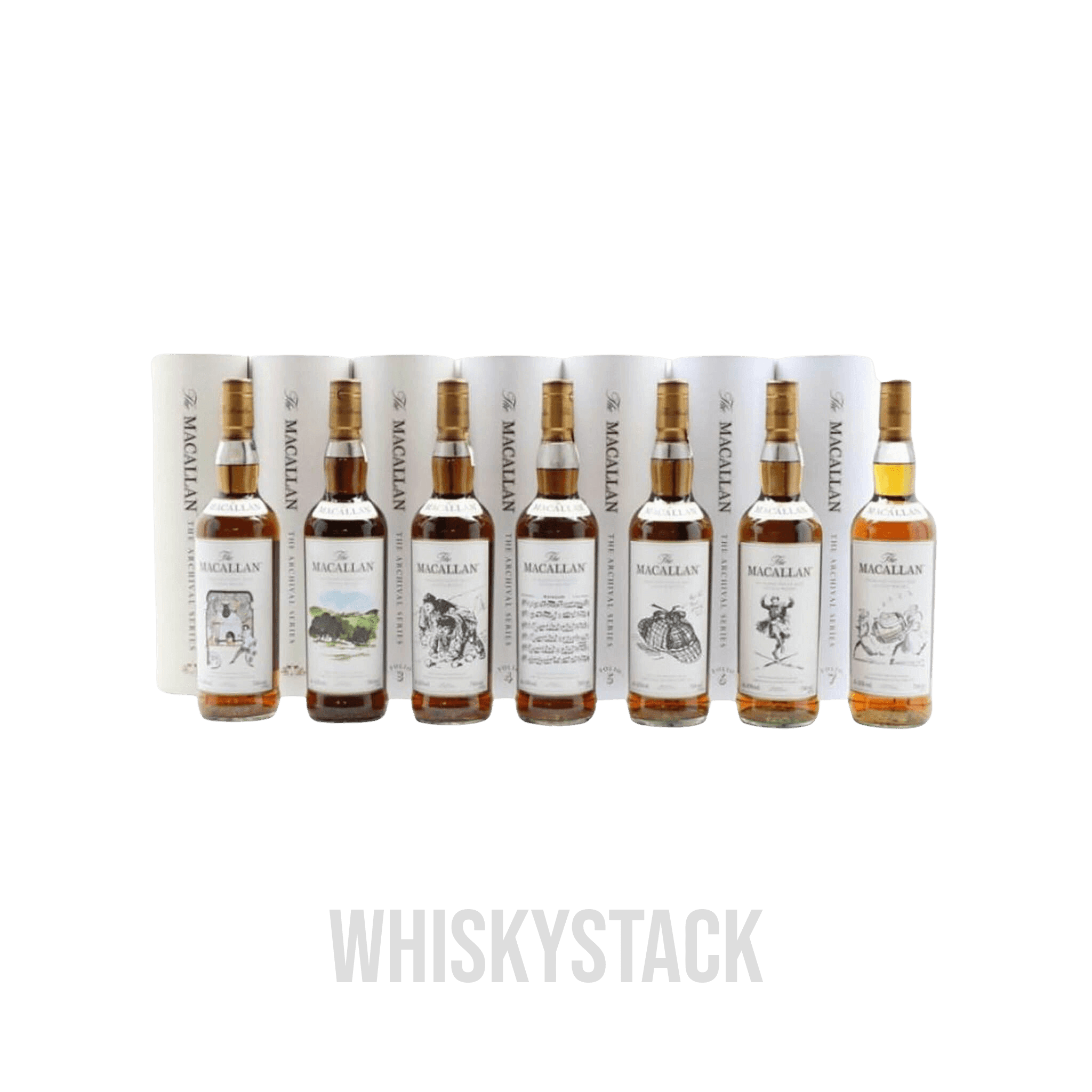 The Macallan Folio Series 1-7 Samlet Sæt