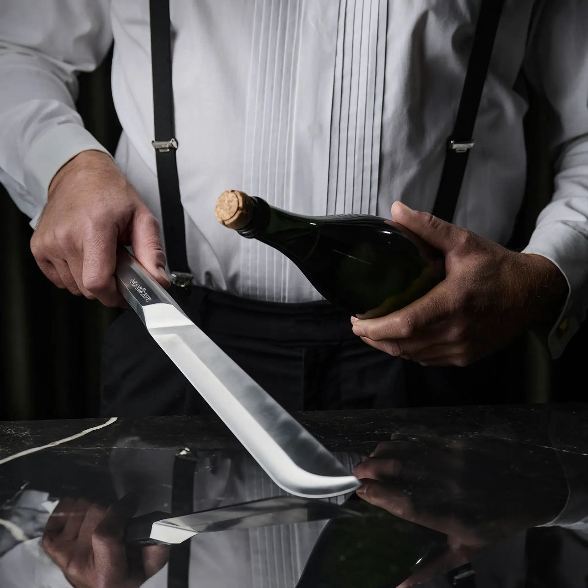 Lucien Roguet Grand Cru Champagne-provningspaket (5 fl.) + GRATIS Royal Champagnesabel