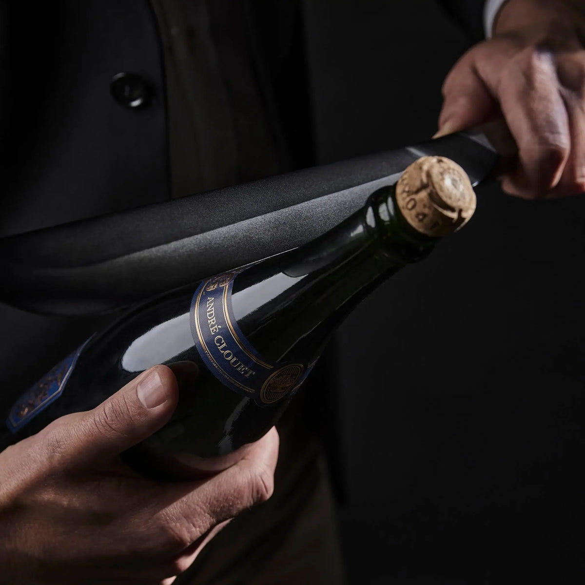 Lucien Roguet Grand Cru Champagne-provningspaket (5 fl.) + GRATIS Royal Champagnesabel