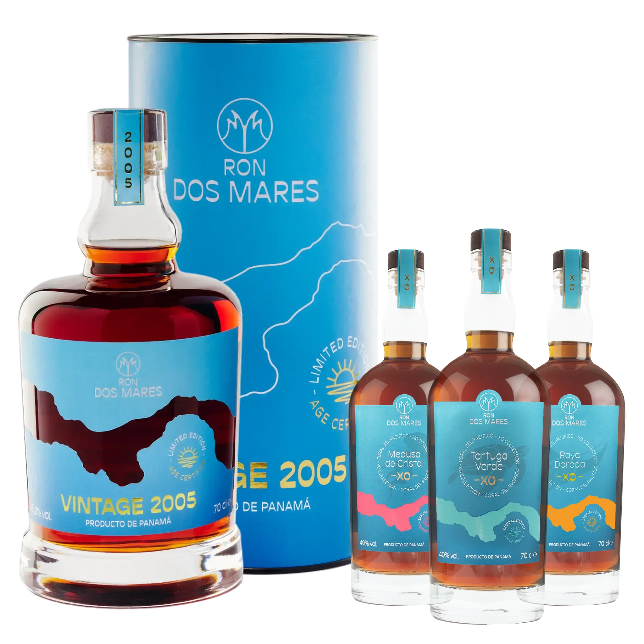 Ron Dos Mares 2005 Vintage Limited Edition 19 år + GRATIS XO (Valfri)