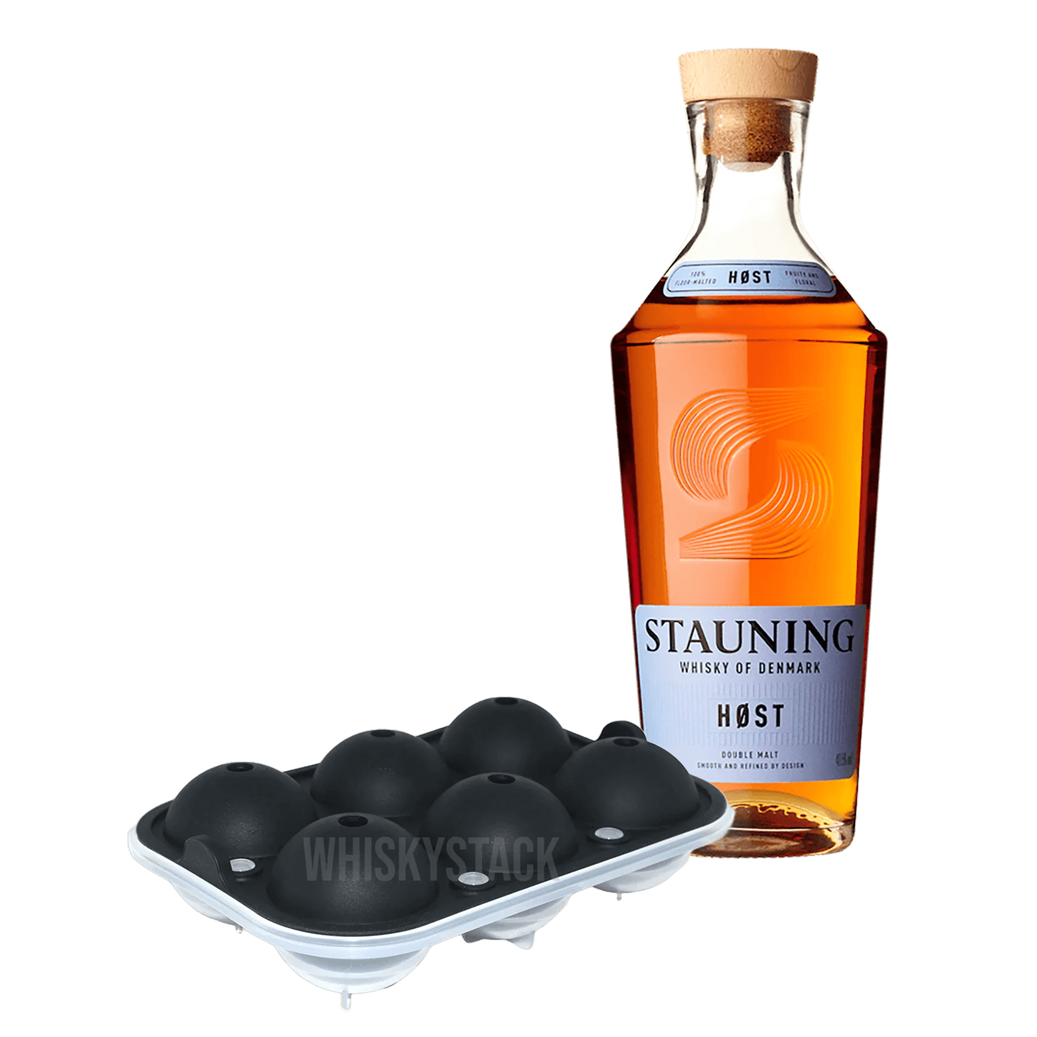 Stauning Whisky Høst + 6x Supreme Runde Isterninger Whiskystack