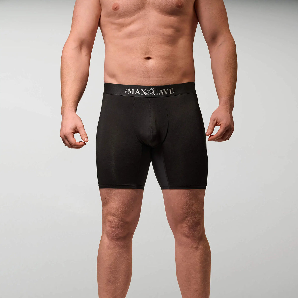 The Mancave Bambus Boxershorts Model Front