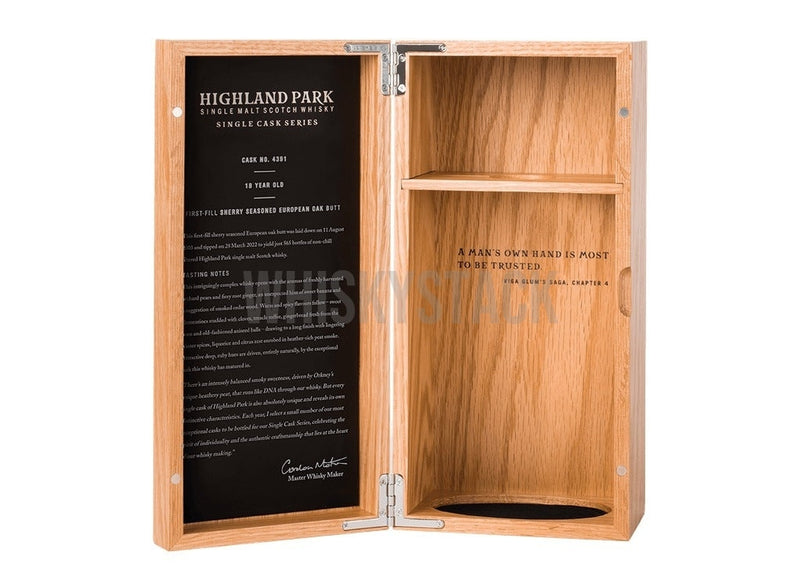 Highland Park 18 år gammalt fat 4391